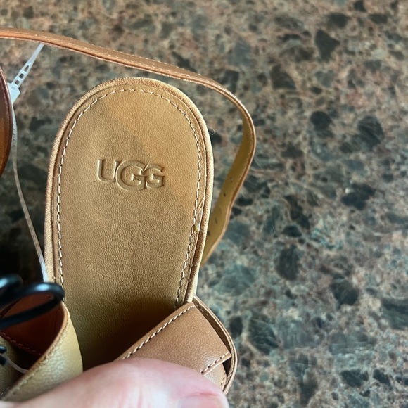 UGG heel sandals strappy SZ 10 NWT - Picture 5 of 11